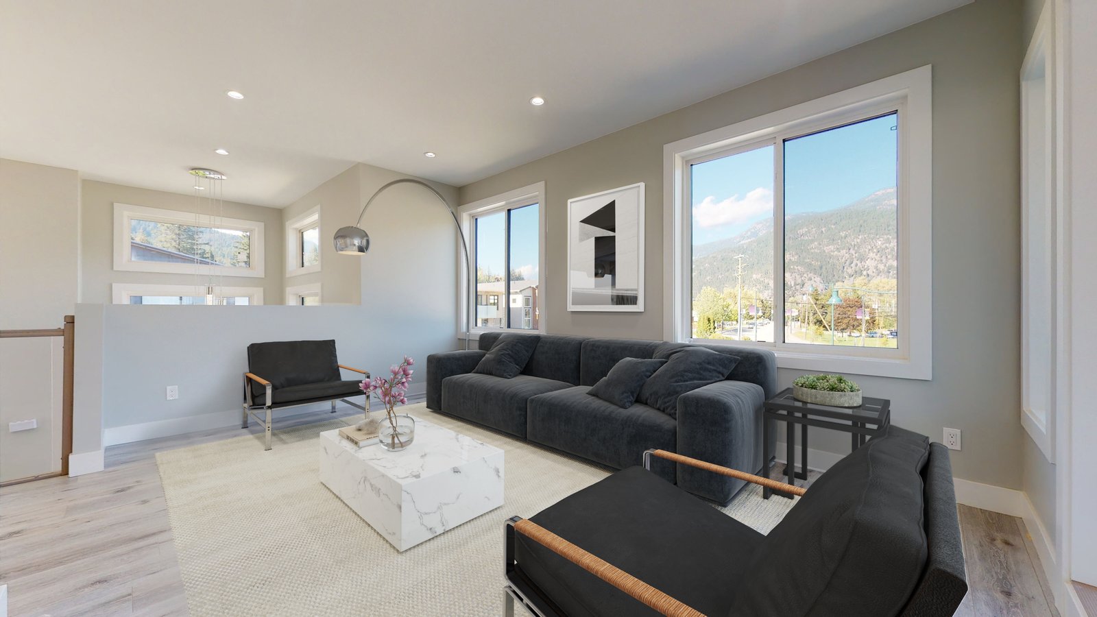 Ravello Developments custom home living room